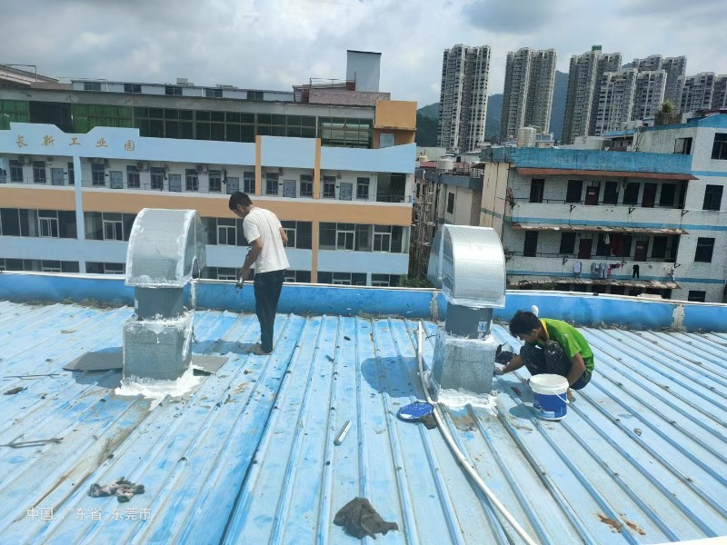 石龙钢结构屋面涂料维修方法